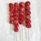 Simulated candied haws dance props fruit photo model New Year's Day kindergarten performance decoration children's toys