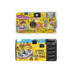 <Let’s take a walk> Creative illustration of disposable film camera half frame 12 photos with flash birthday gift for women