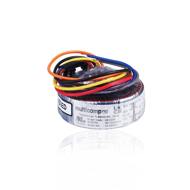 MULTICOMP Arrow 30W Dual 6V 9V 12V 15V 18V 25V Imported Toroidal ...