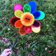 Children's toys outdoor double-layer colorful sequins sunflower windmill courtyard decoration stroller mounted windmill stall