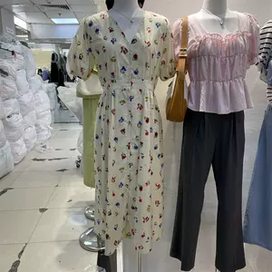 韩碎花连衣裙子长裙子 新人首单立减十元 22年4月 淘宝海外