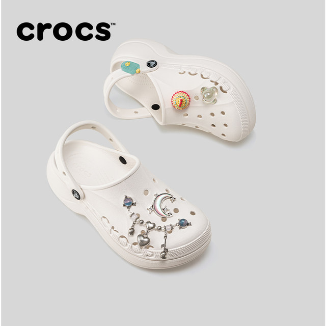 Crocs Crocs Beya Cloud Cave Shoes Women's Shoes Beach Shoes Outdoor Thick Sole Sandals Slippers 208186