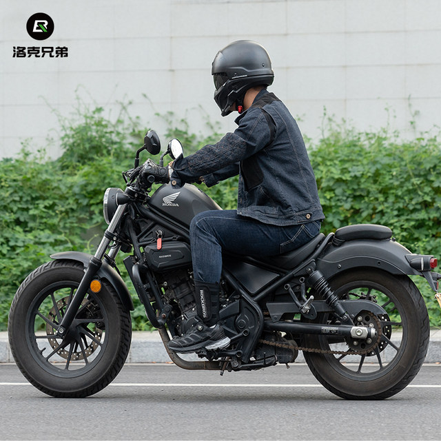 Rock Brothers Motorcycle Ankle Guards Windproof Warm Joint Covers Coldproof Cycling Leg Guards Men's Motorcycle Equipment