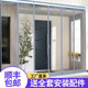 Air-conditioning door curtain thickened warm wind-blocking magnetic suction shop commercial windproof partition curtain PVC transparent plastic soft door curtain