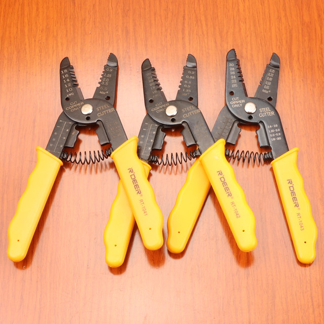 Feilu manual wire stripper multifunctional electrician wire stripper stripper wire stripper fiber optic pliers