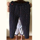 Middle-aged and elderly women's cotton pants 70-80 years old plus velvet and thickening grandma's winter warm pants high-waisted loose mother's outer wear