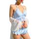 Swimsuit for women Japanese style split ins girl skirt bikini three piece set slim fit belly covering hot spring resort swimwear