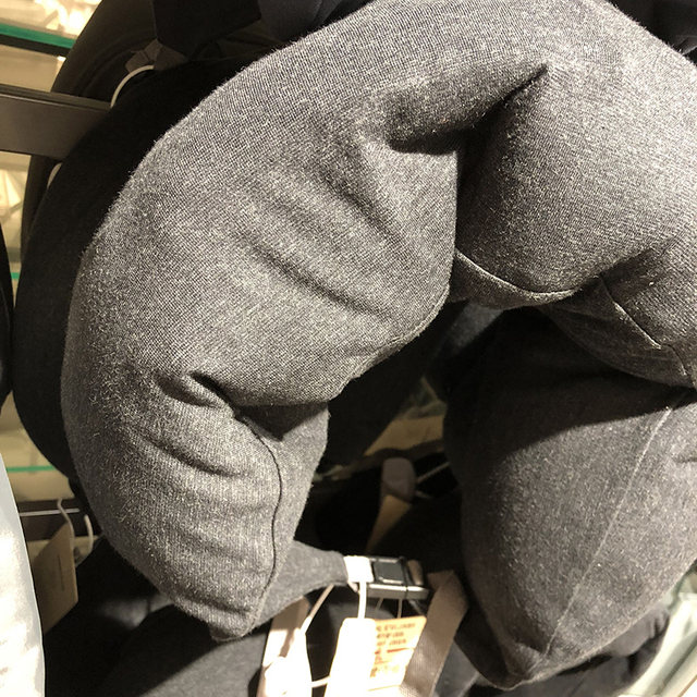 Printless portable U-shaped pillow airplane travel pillow neck pillow cervical vertebrae pillow neck pillow U-shaped pillow office nap pillow