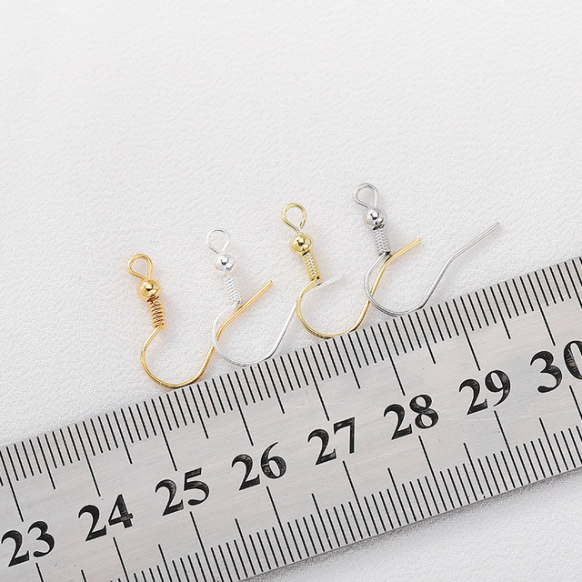 14K18K gold-filled color-preserving ball ear hooks diy handmade earrings ear jewelry basic accessories ear hook material