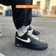 Customized sneakers Nike Air Force 1 AF Air Force One Hemp Rope Black Warrior Men's Low Top Shoes