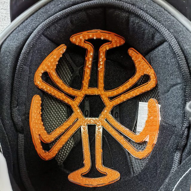 Electric motorcycle helmet with inner padding, non-pressure hair, anti-pressure hairstyle, insulated silicone half helmet, breathable, universal for summer