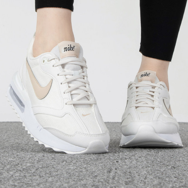 Nike women's shoes thick sole casual shoes NIKE official website 2025 summer light breathable sports shoes air cushion running shoes