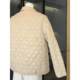 
Fashionable Mom Autumn Lapel Diamond Light Thin Cotton Clothes 2025 New Middle-aged and Elderly Women's Padded Jackets