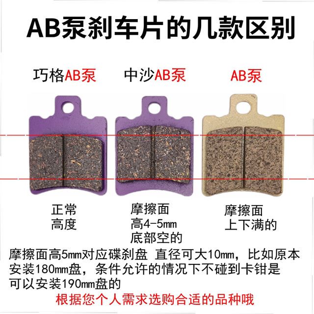 
Yadi Jinjian Tailing Aima electric vehicle accessories front and rear disc brake pads Xiaoniu Electric Mo 9 brake leather AB pump