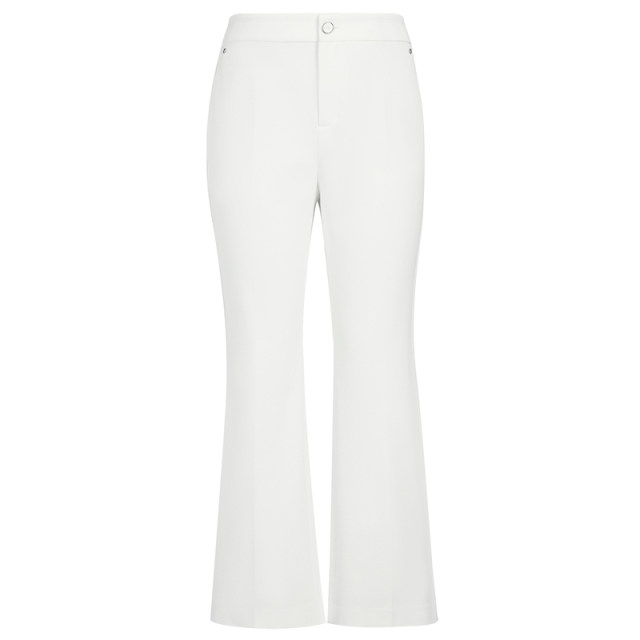 
NAERSI/Naersi temperament straight white casual pants for women 2025 summer commuting nine-point flared pants
