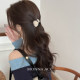 
E3926 Autumn and winter hairy bangs small catch clip high skull top 2024 high-end hair clip for women's back of head high-end