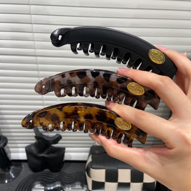 E3582 Internet celebrity temperament large hair volume multi-high ponytail banana clip ponytail ponytail fluffy artifact ponytail clip