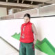 3169 Daji new Chinese style wool collar embroidered cotton short white duck down vest women straight down horse vest