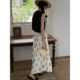 Daisy BellisPerennis2023ss Age-reducing naval collar black sleeveless black pressed pleated shirt linen