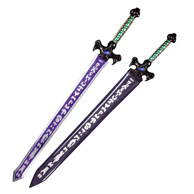 Sedum Demonic Sword, Legend of Sword and Fairy 3, Weapon, Demon-Suppressing Sword, Film and Television, Ten Thousand-Character House Sword Collection, Unedged