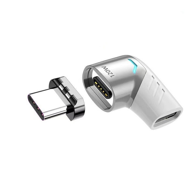 120W magnetic suction adapter Typec is suitable for Apple 15 mobile phone computer Huawei IQOO Xiaomi PD fast charging port
