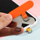 Colorful cloth anti-lost rope T-shaped mobile phone clip gasket reinforcement handmade diy mobile phone chain pendant accessories material strong