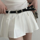 Belt For Women 2025 NUEVO MILENTE MILENTE MILENTE HOTTIE CINTO COREANO HIP-HOP Jeans Black Belt Versátil Tendencia casual