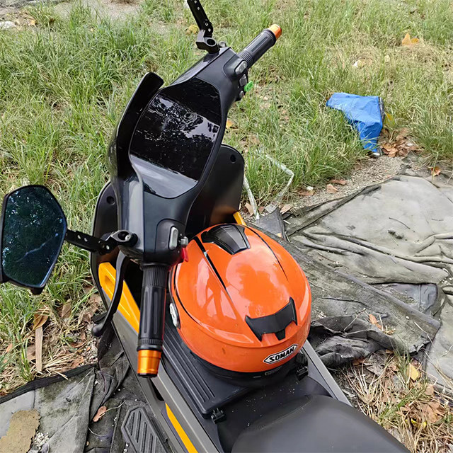 Suitable for extremely nuclear electric motorcycle EZ3i modified aluminum alloy handlebar plug handlebar decorative balance block accessories