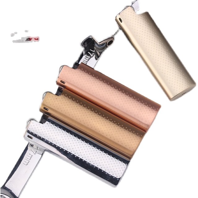 French Bic disposable lighter metal set J3 grinding wheel flint creative personalized advertising customization customization