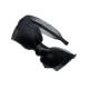 Korean mesh double-layer bow headband anti-slip with toothed wide-edge pressure hairband for women simple temperament versatile hair card