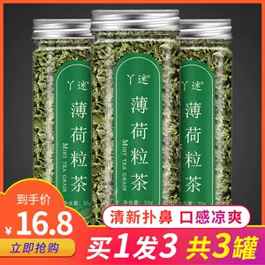 鲜薄荷花茶 新人首单立减十元 22年5月 淘宝海外