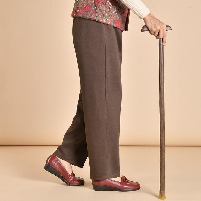 Loose pants for the elderly in spring and autumn grandma pants large size elderly women's pants for the elderly in autumn clothes mother casual sports pants