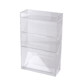 Acrylic cosmetics storage shelf lipstick lip gloss lip glaze masculatory makeup desktop sorting storage box
