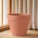 Red pottery flower pots, succulent pots, orchid pots, green plants, breathable extra-large simple coarse pottery mud pots, water-absorbing nursery pots, potted plants