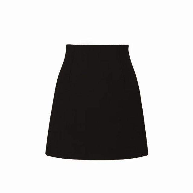 Design-sensual suit skirt for women in summer new high-waisted slimming pocket A-line short skirt anti-exposure hip-cover skirt
