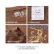 JKTee niche American retro brown positive shoulder thin short -sleeved T -shirt women loose white and Korean version of couple dress half -sleeved
