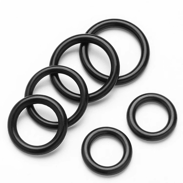 NBR O-ring wire diameter 5/5.3mm outer diameter 15-590mm wear-resistant oil high-temperature pressure rubber sealing ring collection