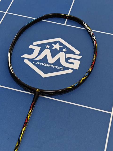 Breaking 100 hook 6.0 solid center pole carbon badminton racket ...