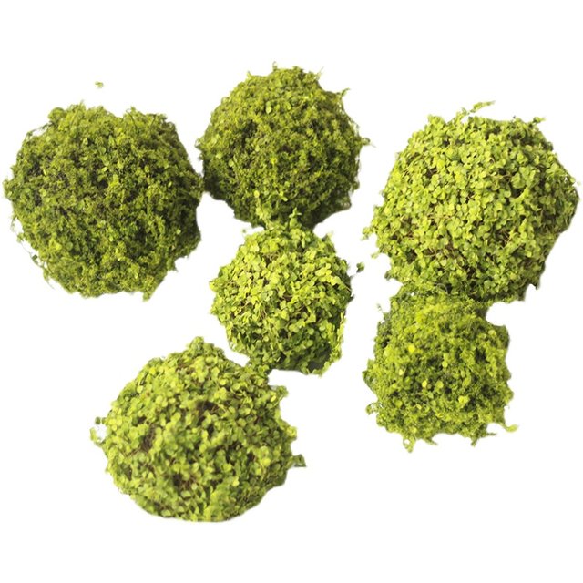 Simulated grass ball decoration gardening landscape landscaping green plants corner corridor aerial hanging hanging flower art indoor