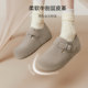 Best winter new shopping mall Birkenstock shoes plus velvet women's shoes
