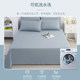 2025 new four-season universal bed sheets single-piece solid color non-complete cotton pure cotton dormitory single 1m 2 pillowcase three-piece set