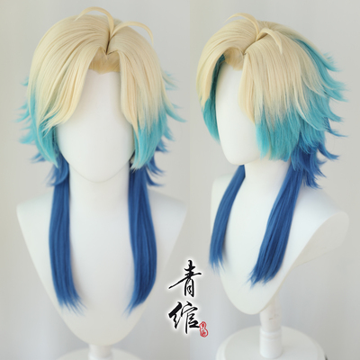 taobao agent Blue Blue Prison Michelle Caesar COS wigs of corn must be filled with sewing shape