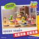 Disney Toy Story Mobilization Bas Guangnian Big Blocks Series Blind Blinds Swing Huti Straw Berry Bear Surrounding
