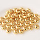 18K gold abacus beads and sparse beads and spacer pieces handmade DIY bracelet beads accessories accessories gold beads tire beads flying saucer beads
