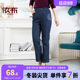 Elderly, the middle -aged and elderly winter, velvet thickened jeans, loose, thin casual pants, mother loose waist trousers