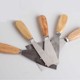 Putty knife thickened wooden handle putty knife cleaning spatula knife scraping putty gray knife wall tool iron trowel knife scraper