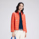 Fishing brand women's down jacket women's model 2024 new spring and autumn high -necked embroidered down jacket FGGC5071
