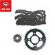 Wuyang Honda Phantom Set Chain Honda God of War Gear Chain Three-piece Set Large and Large Gear Chain Disk Original