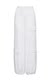 VM domestic purchasing agent white pink black loose work style drawstring thin casual pants for women 323350002
