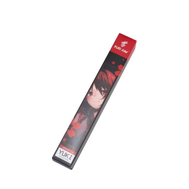 Tapis De Souris YUKI AIM DROP 1 LARGE ONI - Édition Limitée Blanche 500x500mm